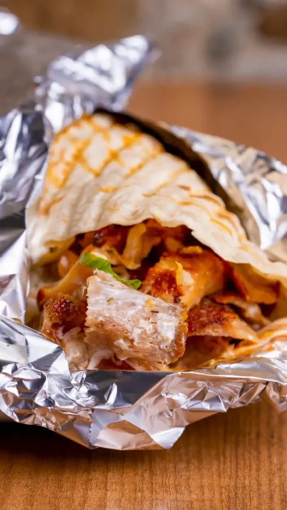 buffalo chicken wrap