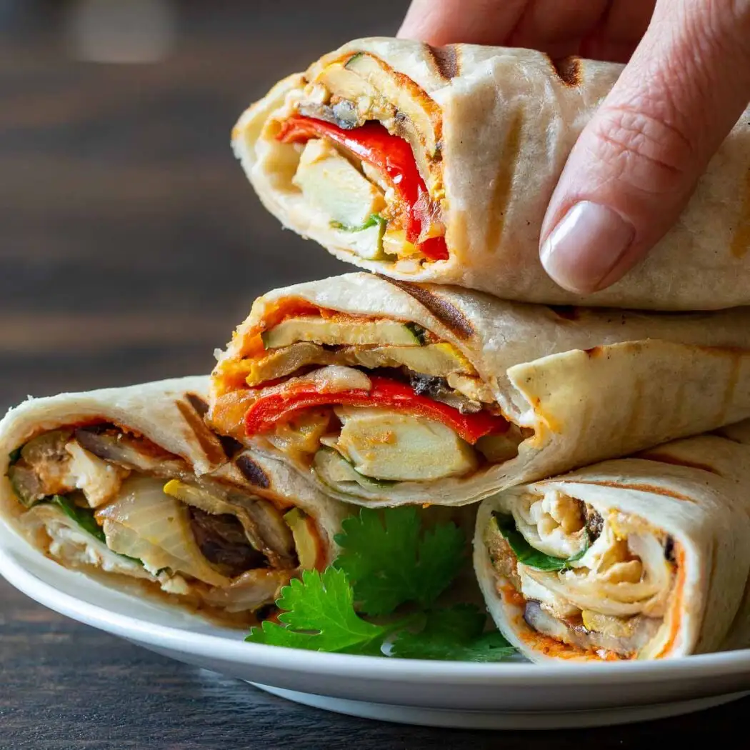 grilled veggie wrap in rome