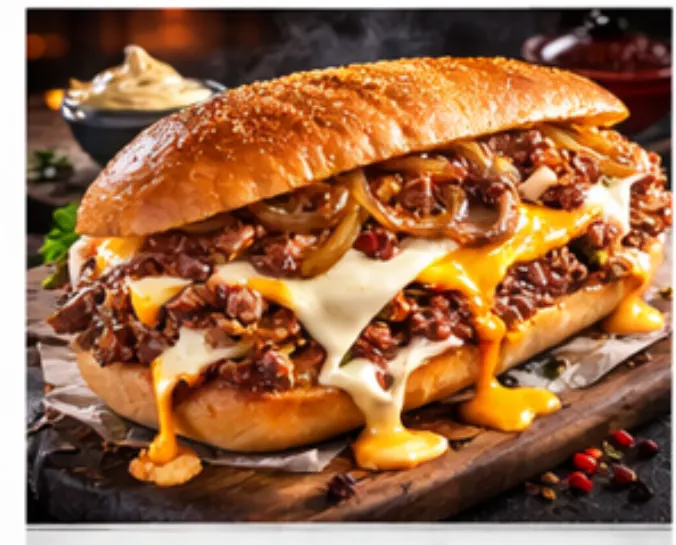 THE TRIPLE CHEESE PEACH
