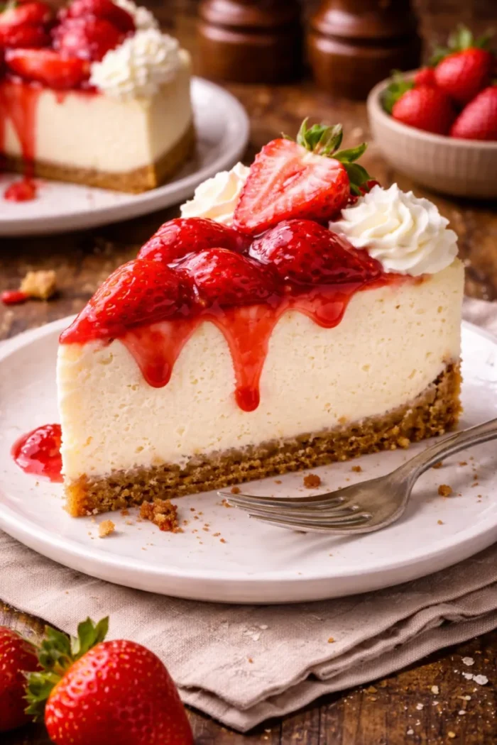 Strawberry Cheesecake in Rome