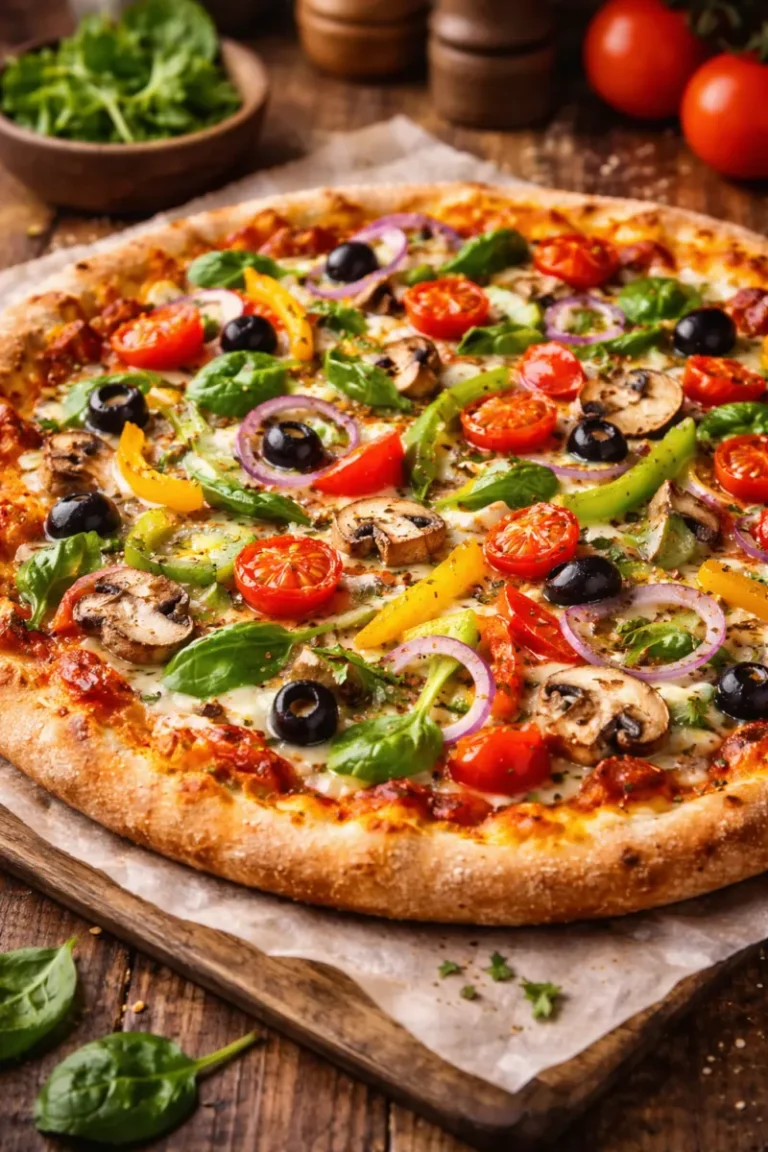 Veggie Supreme Pizza in Rome